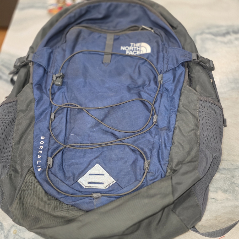 The North Face Borealis Backpack - Blue and Black